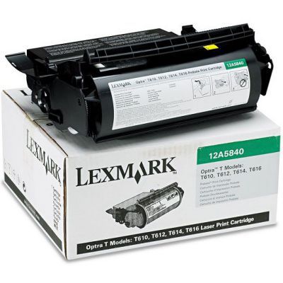 Cartucho Toner LEXMARK OPTRA T610/T612/T614/T616 (12A5840)