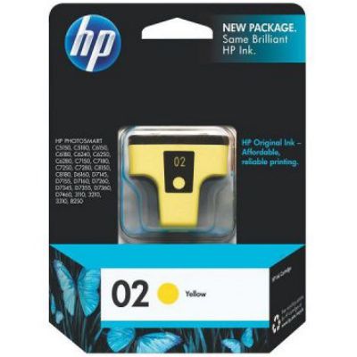 Cartucho Tinta Amarelo HP 02 (C8773W)