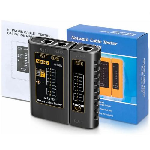 Testador Cabo Rede RJ45/RJ11 (M469D)
