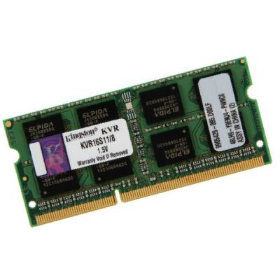 Memoria ValueRAM KINGSTON SODIMM 8GB DDR3 1600MHZ PC3-12800 (KVR16S11/8)