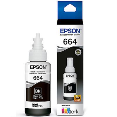 Refil Tinta EPSON Preto (T664120)