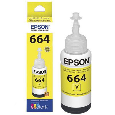 Refil Tinta EPSON Amarelo (T664420)