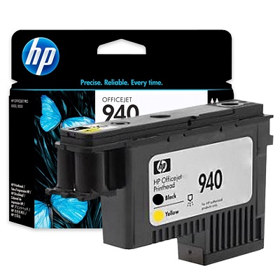 Cabeca Impressao Preto Amarelo HP 940 (C4900A)
