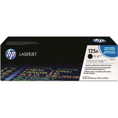 Cartucho Toner Preto HP 125A (CB540A)