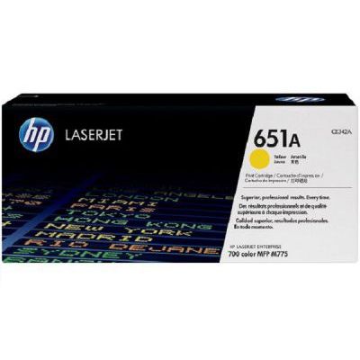Cartucho Toner Amarelo HP 651A (CE342A)