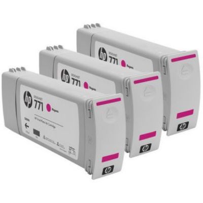 Cartucho Magenta HP 771 3 Packs (CR252A)