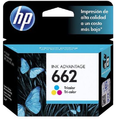 Cartucho Tricolor HP 662 (CZ104AB)