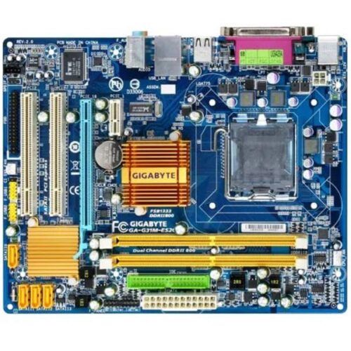 MotherBoard GIGABYTE GA-G31M-ES2C LGA-775 (G31M-ES2C)