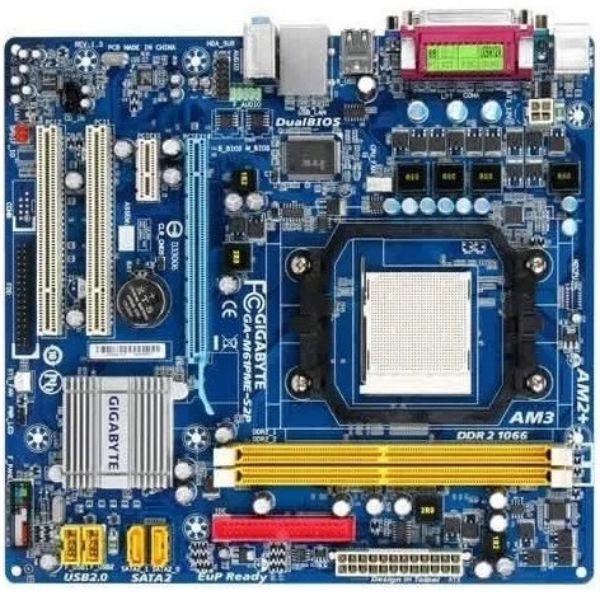 MotherBoard GIGABYTE AMD GA-M61PME-S2P AM2+ (GA-M61PME-S2P)