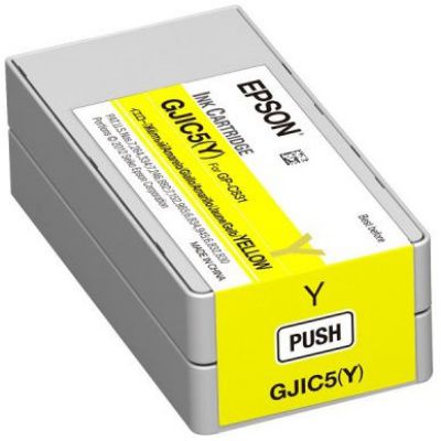 Cartucho Tinta EPSON Amarelo (GJIC5(Y))