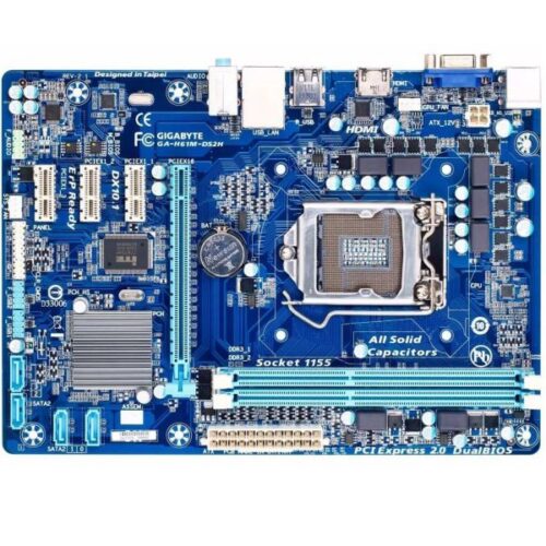 MotherBoard GIGABYTE GA-H61M-DS2H LGA-1155 (H61M-DS2H)