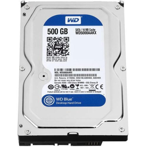 Disco Rigido WESTERN DIGITAL SATA III 500GB 7200 RPM (WD5000AAKX)