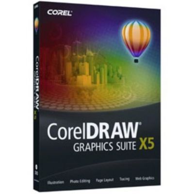 CorelDRAW Graphics Suite X5 ES/BP Hard Back (CDGSX5ESBPHBBAM)