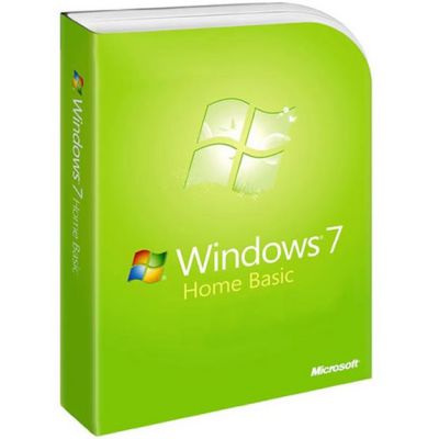 MICROSOFT Windows 7 Home Basic Portugues Midia e Licenca FPP (F2C-00007)