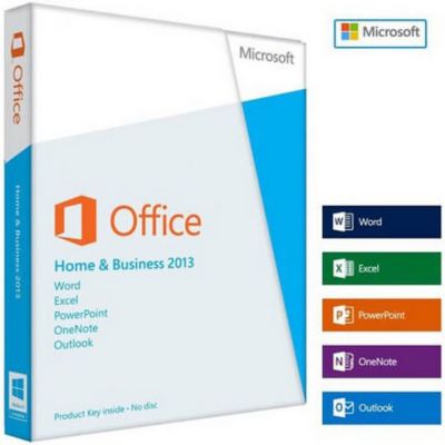 MICROSOFT Office 2013 Home e Business 32/64 Bits FPP DVD (T5D-01674)